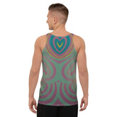 Bloom Burst Men's Tank Top - Lifestyle Shot